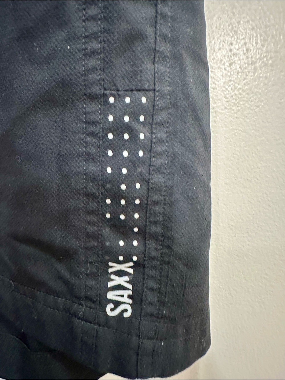 SAXX Men’s Athletic Black Shorts Size XL - Picture 3 of 9